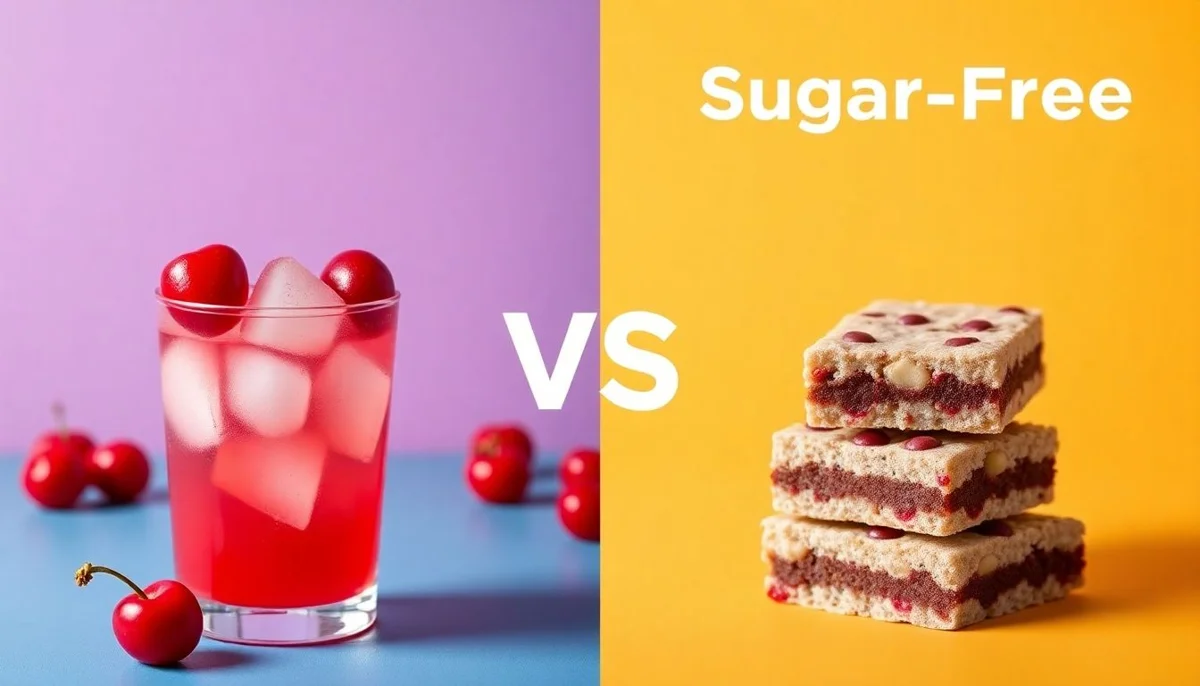 Cherry Sours vs Sugar-Free Gummy Treats Comparison