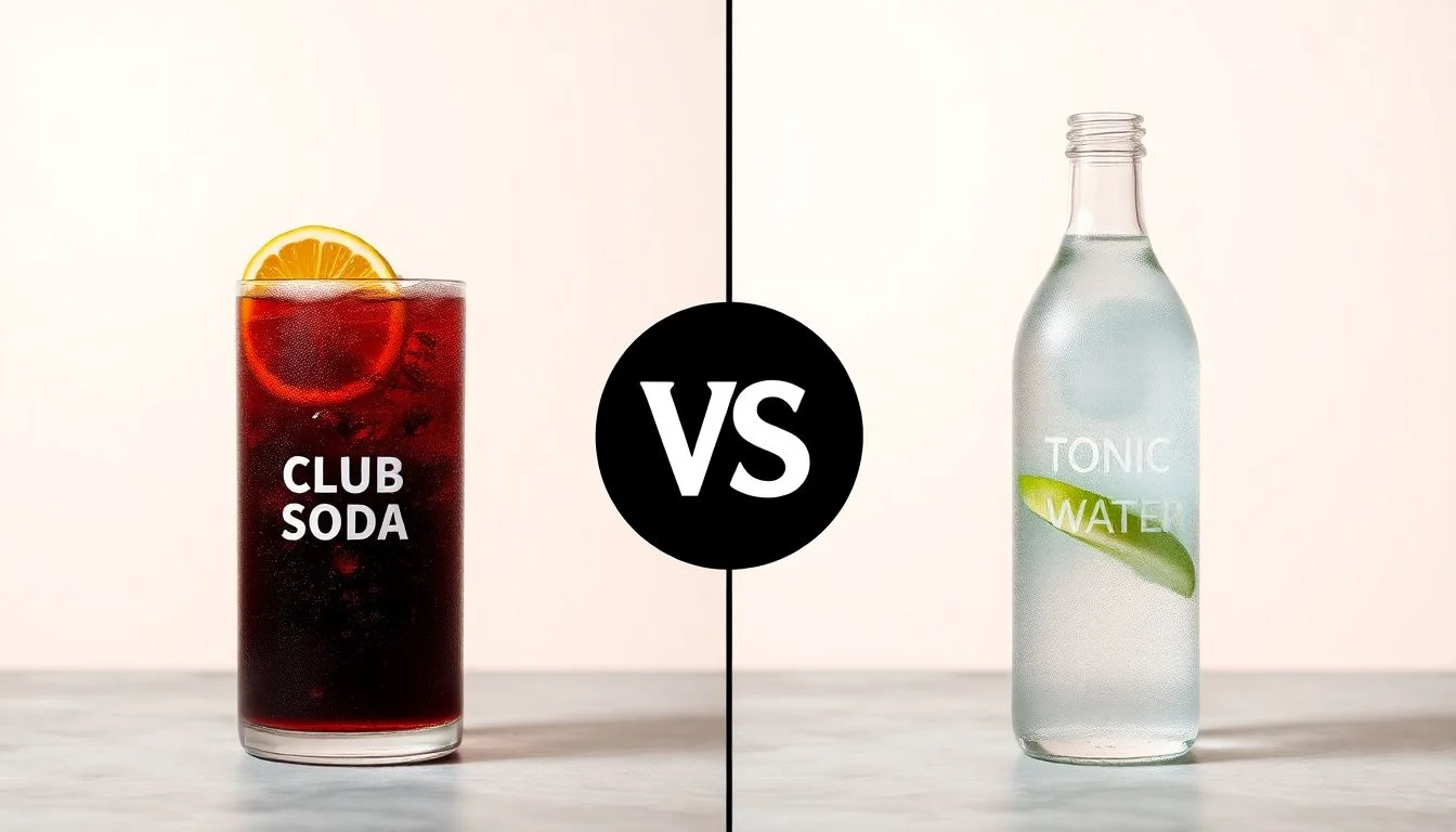 Club Soda vs Tonic Water
