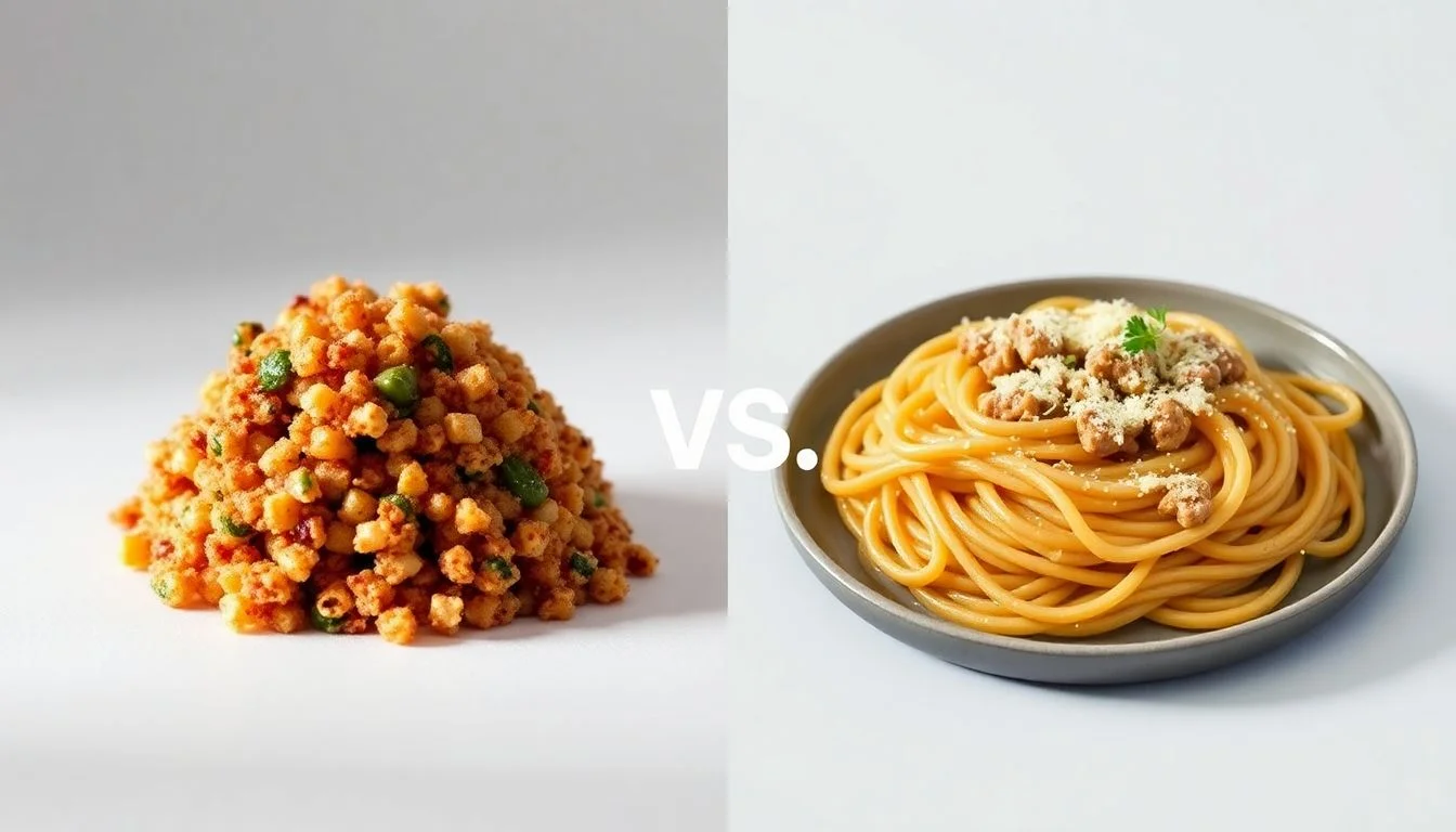 Couscous Mix Parmesan vs Parmesan Cheese Flavor Pasta