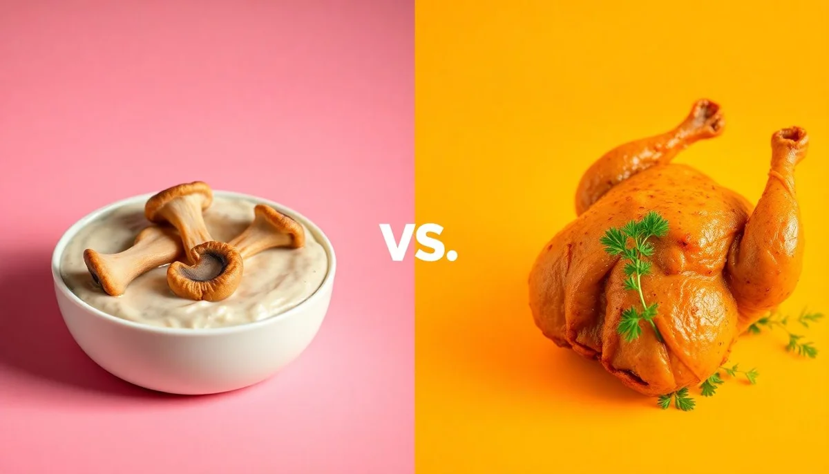 Cream of Mushroom vs Plant Chicken