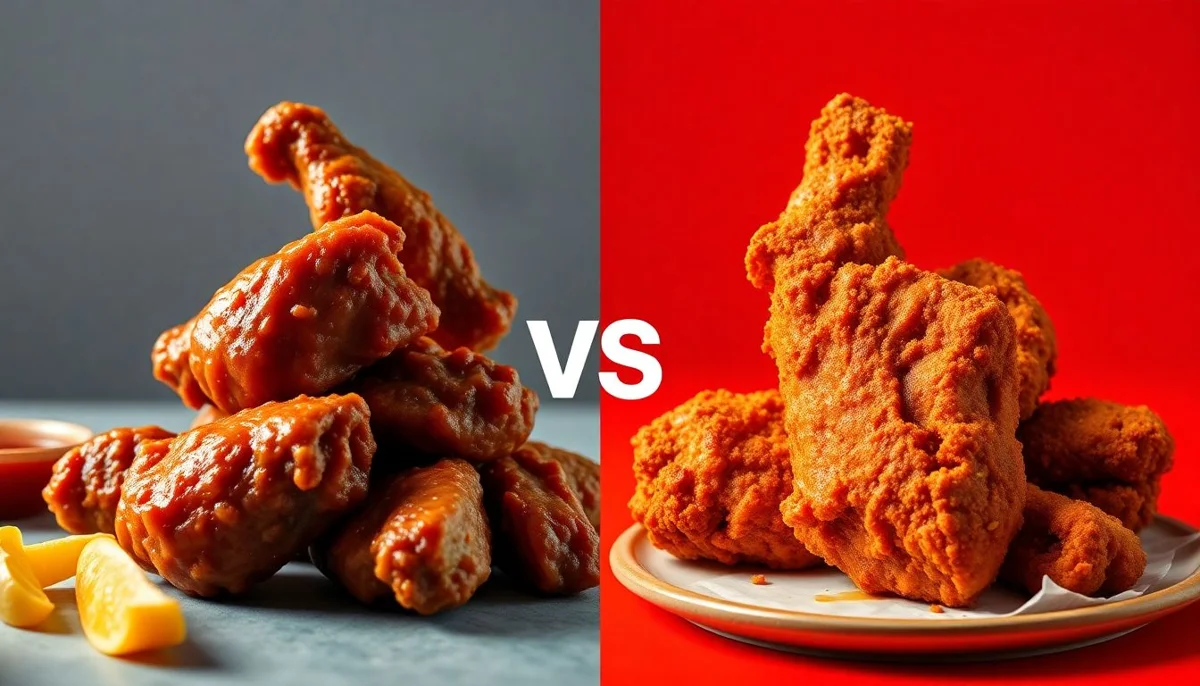 Chicken Wings vs Country Fried Chicken