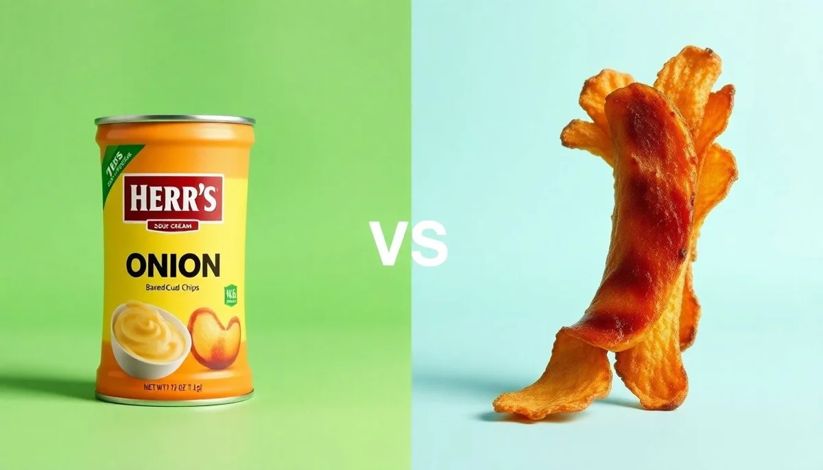 Sour Cream & Onion vs Barbecue Baked Chips