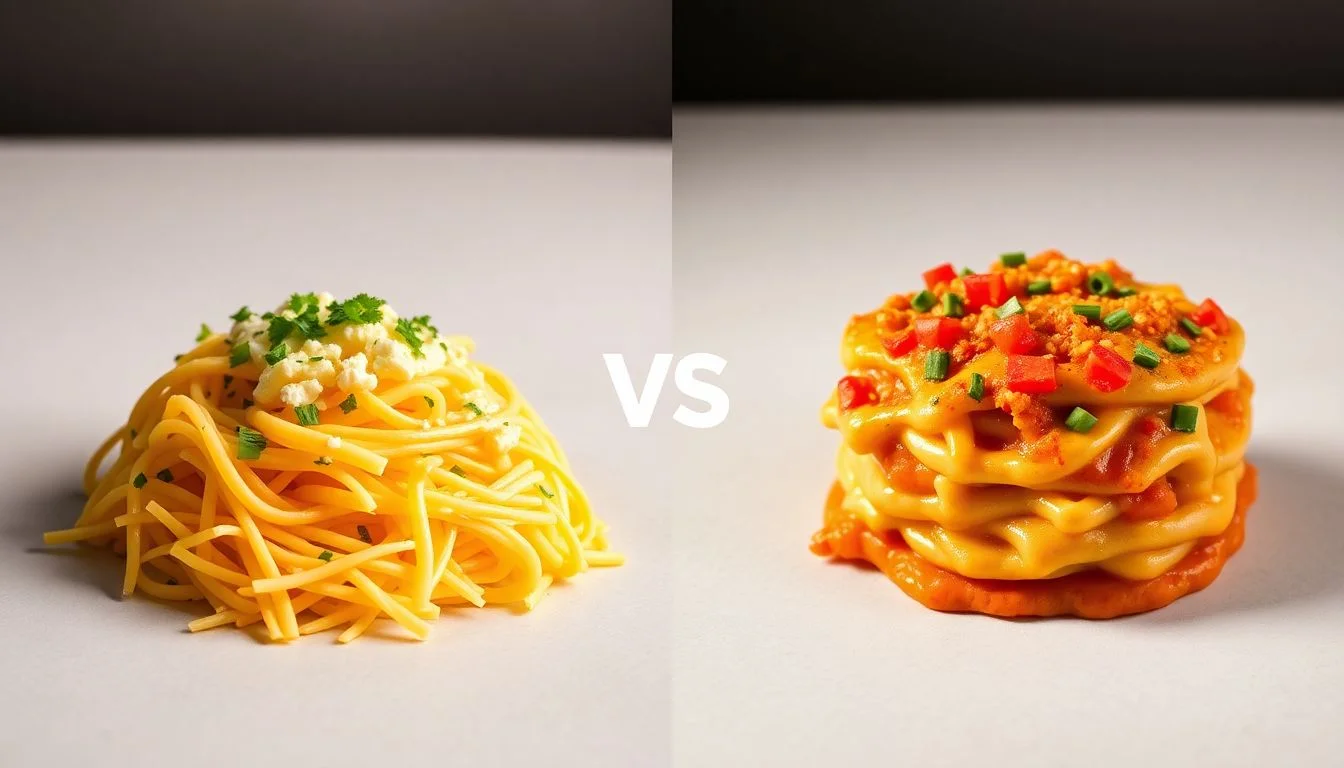 Irish Mozzarella & Medium Irish Red Cheddar vs Mexican Style Four Cheese