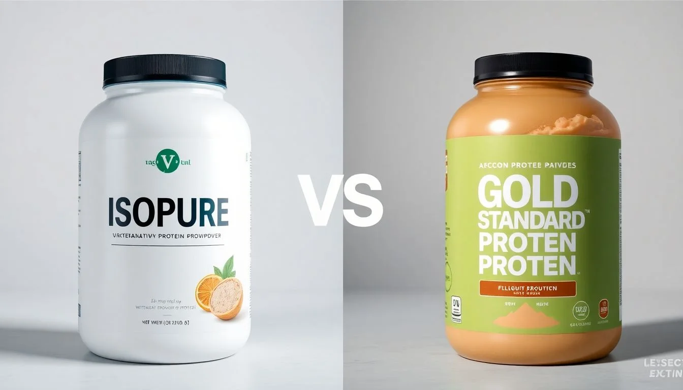 ISOPURE Protein Powder vs Gold Standard 100% Plant Protein Powder
