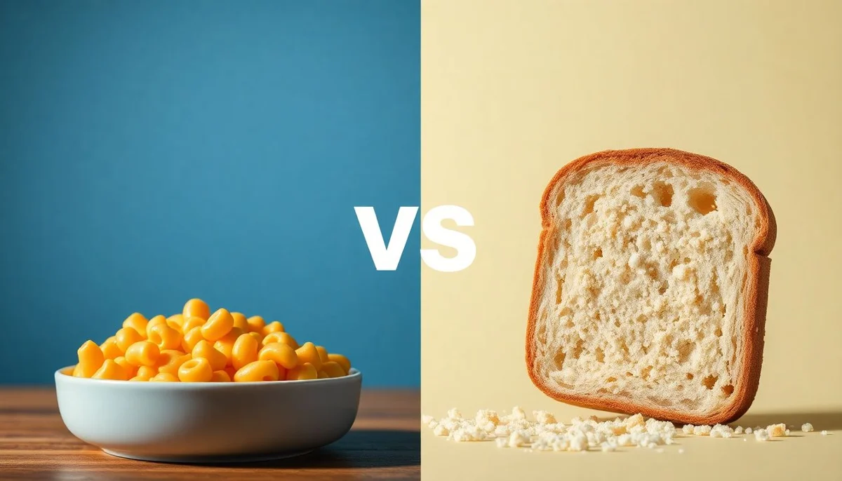 Macaroni and Cheese vs Bread Crumbs