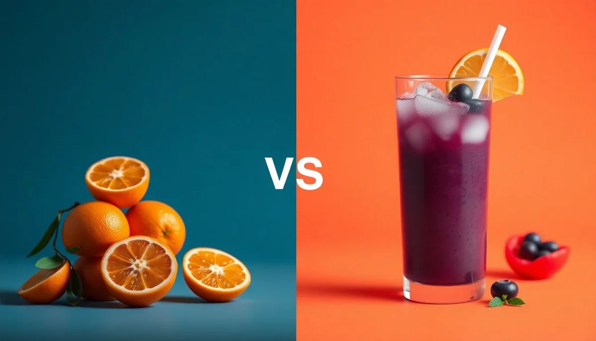 Mandarin Oranges vs Nutrient Enhanced Water