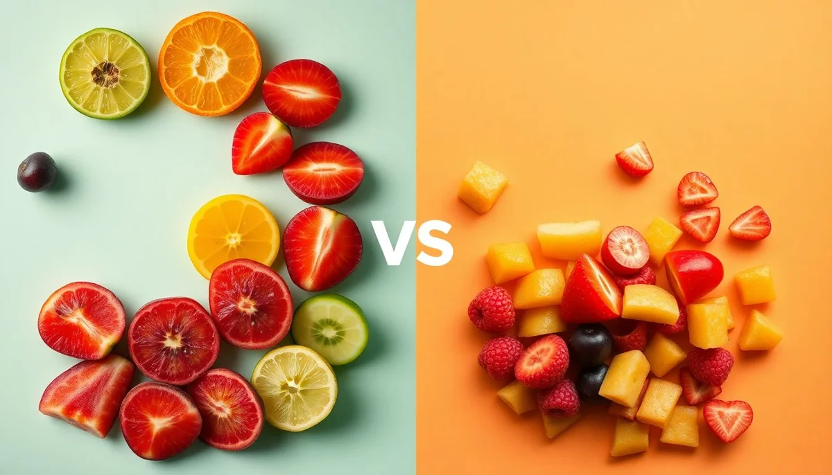 Organic Fruit Circles vs Mixed Fruit Snacks