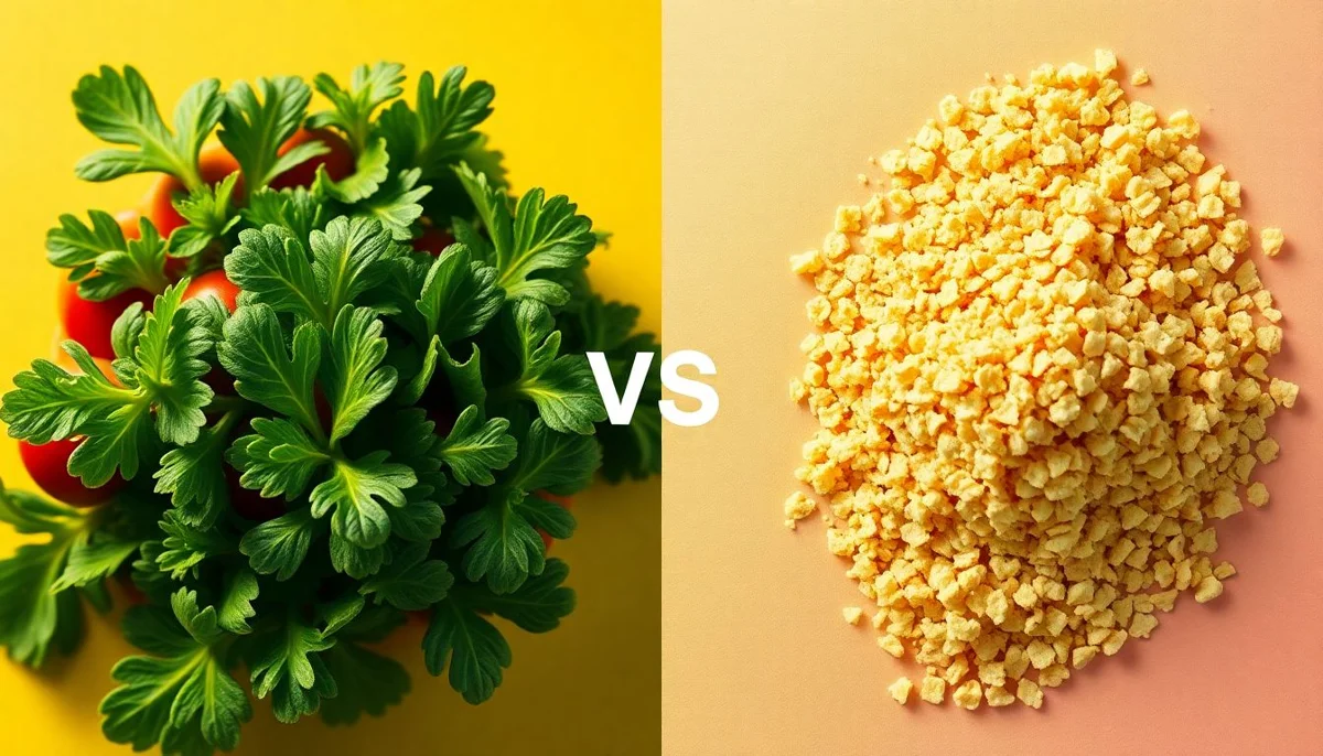 Organic Greens vs Nutritional Yeast Comparison