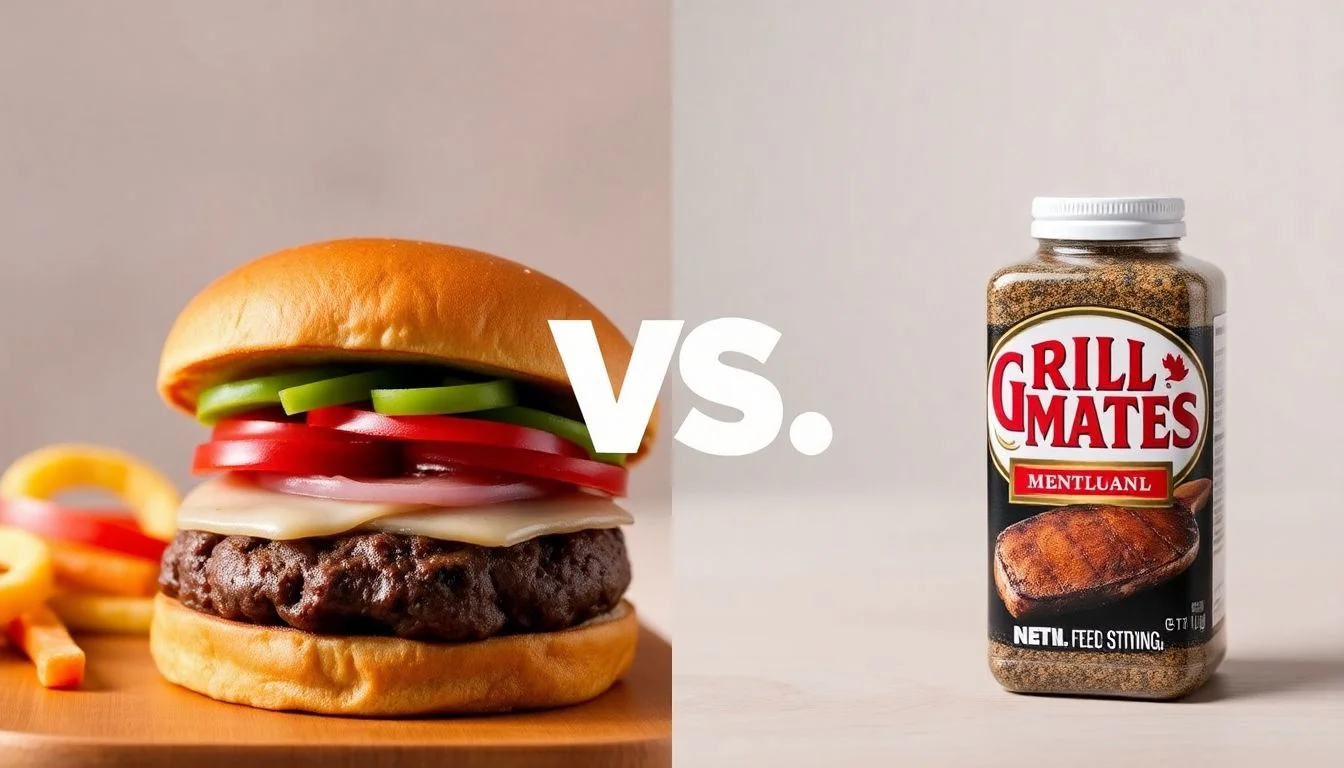 PRIME RIB BEEF STEAK BURGER vs Grill Mates Montreal Steak Seasoning