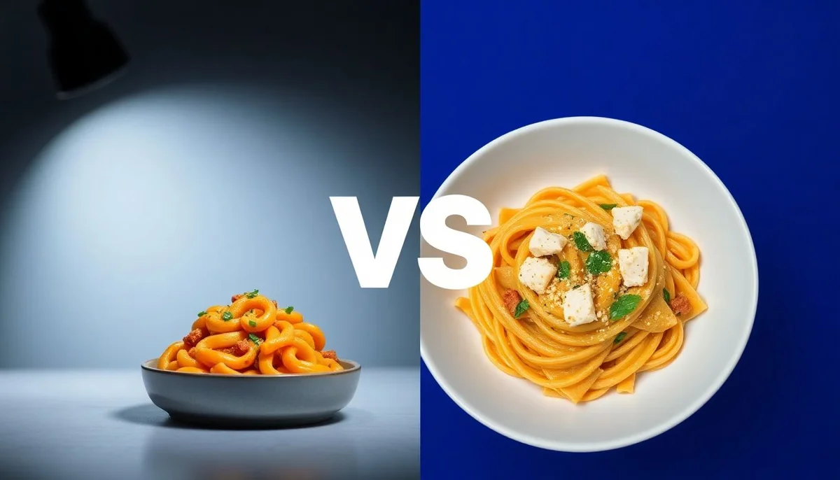 Chickpea Rotini vs Cheese Penne Pasta