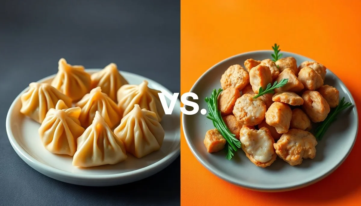 Battle of Dumplings vs Plant Chicken
