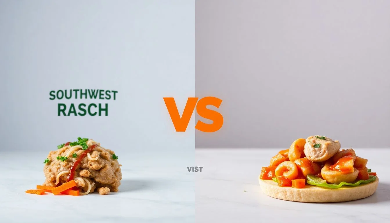 Southwest Ranch vs Tuna Creations Hot Buffalo