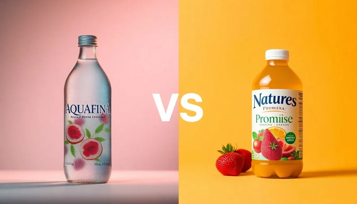 Water Showdown: Aquafina vs Natures Promise